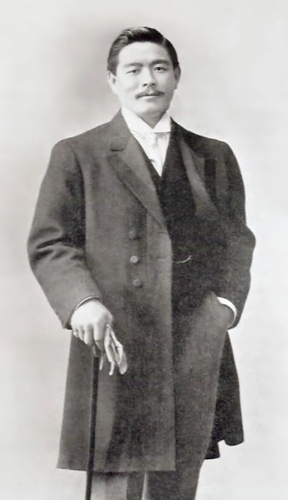 Retrato histórico de Mitsuyo Maeda, conhecido como Conde Koma